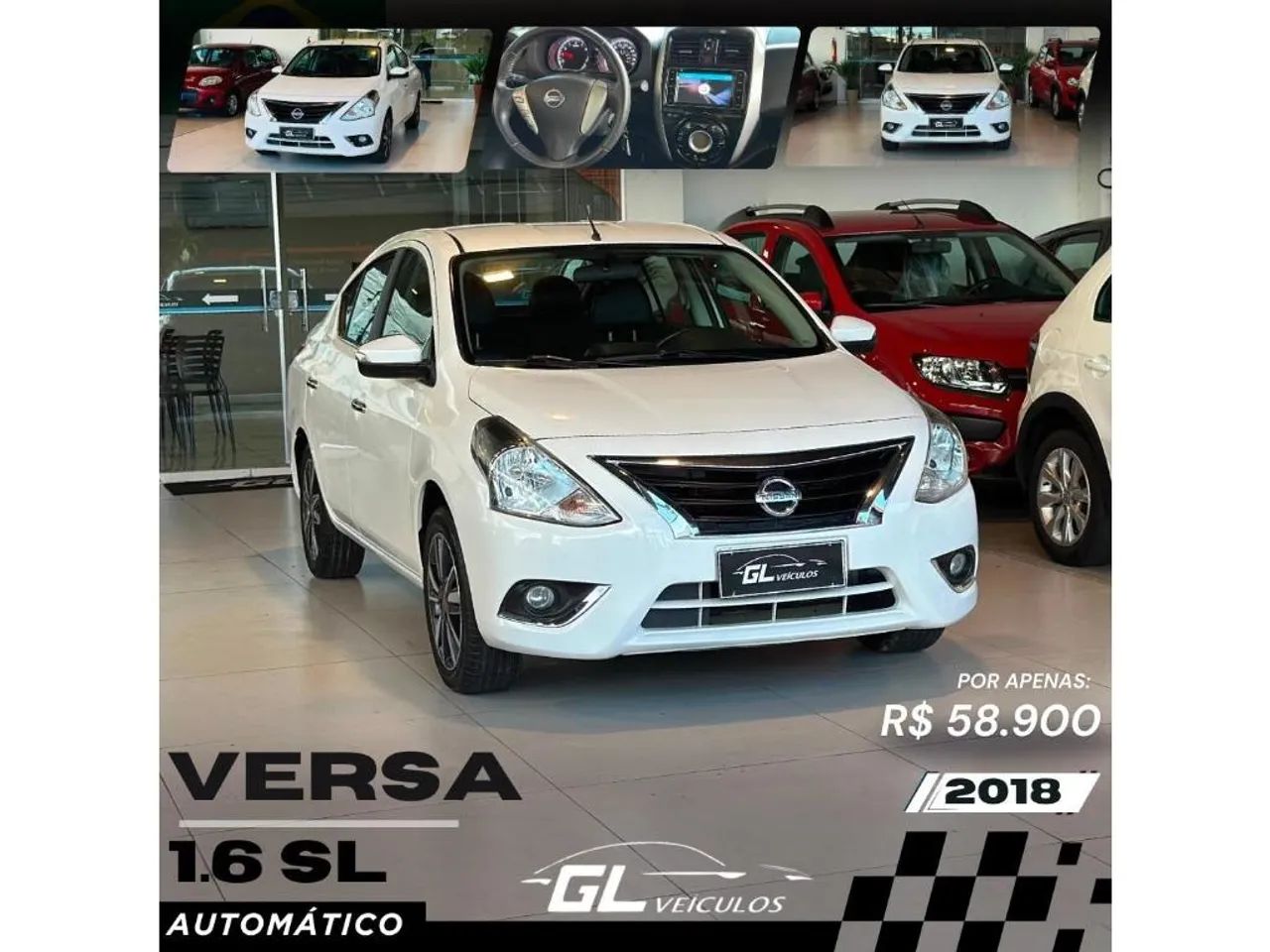 Nissan Versa SL 1.6 16V 2018