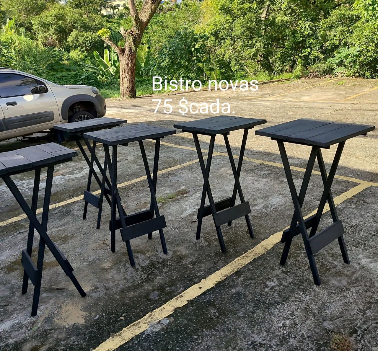 Mesas altas bistrô,, novas. 75$ cada - Foto 3