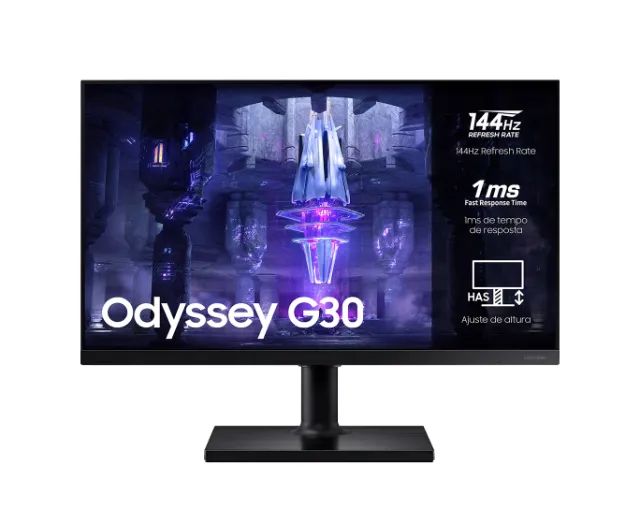 Monitor Gamer Samsung Odyssey G30 24" 144Hz 1ms Full HD