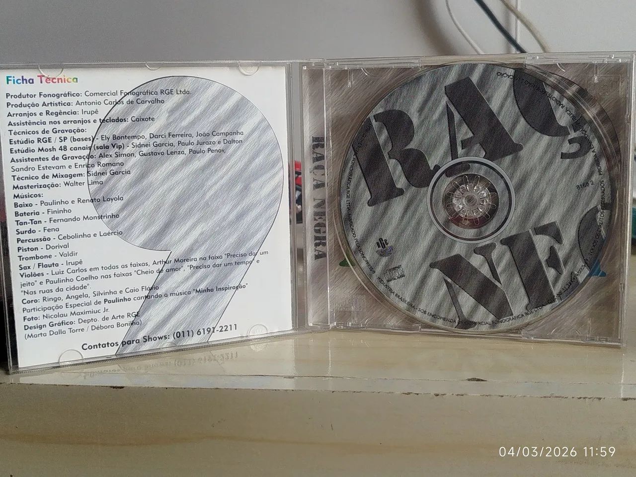 CD Raça Negra Volume 9 - Foto 2