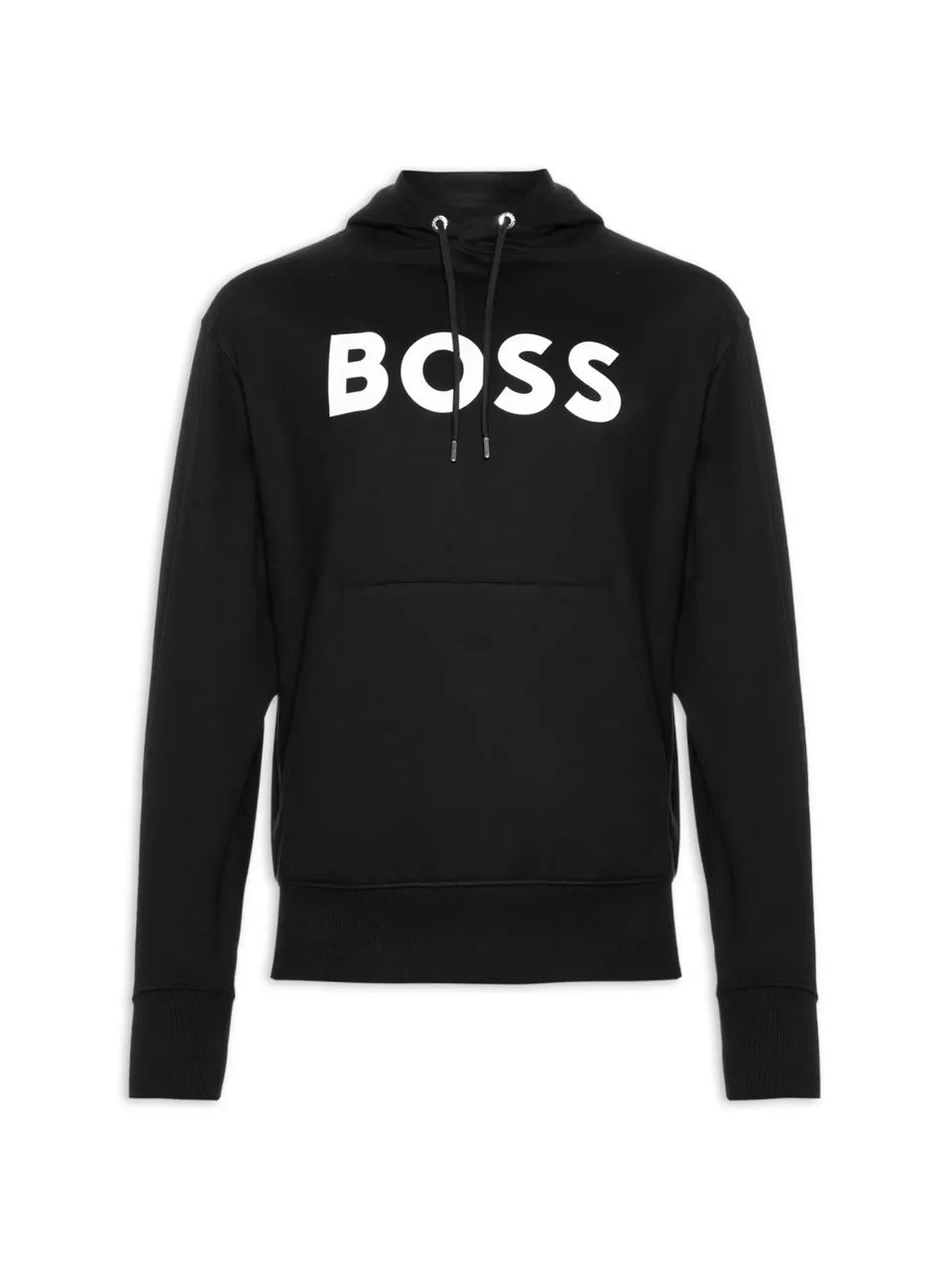 Blusa Masculina de Moletom com Gorro Sullivan Preto Boss - Foto 3
