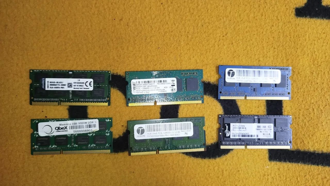 Vendo memória RAM de notebook DDR3