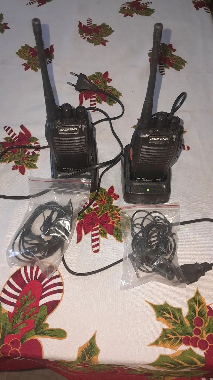 Vendo 2 rádios comunicador (walkie-talkie)
