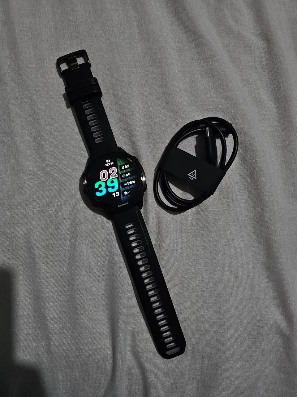 Garmin Forerunner 970 S/ Caixa + Película Brinde - Foto 2