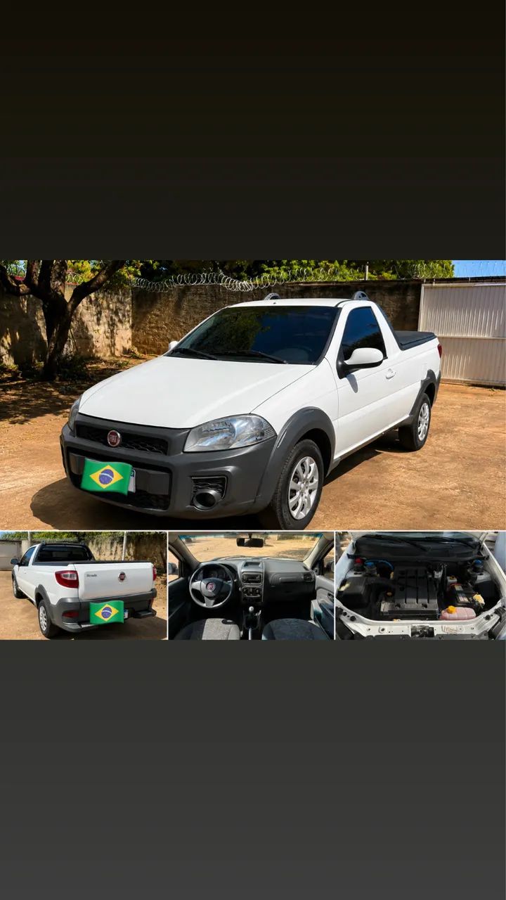 Fiat Strada Working Hard 1.4 Fire Flex 8V CS 2018 - Foto 2