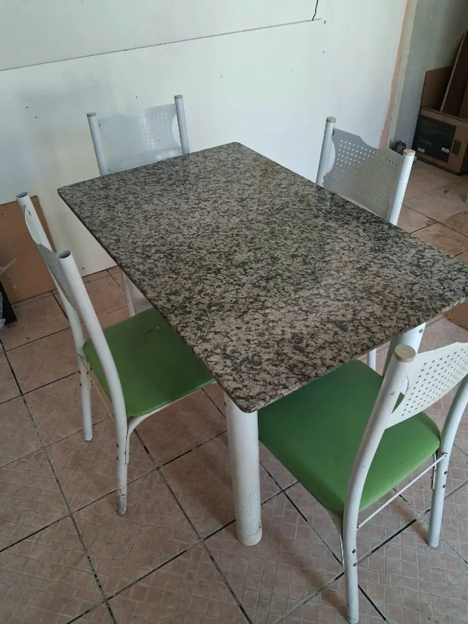 Mesa de Jantar 4 Lugares Marmore - Foto 3