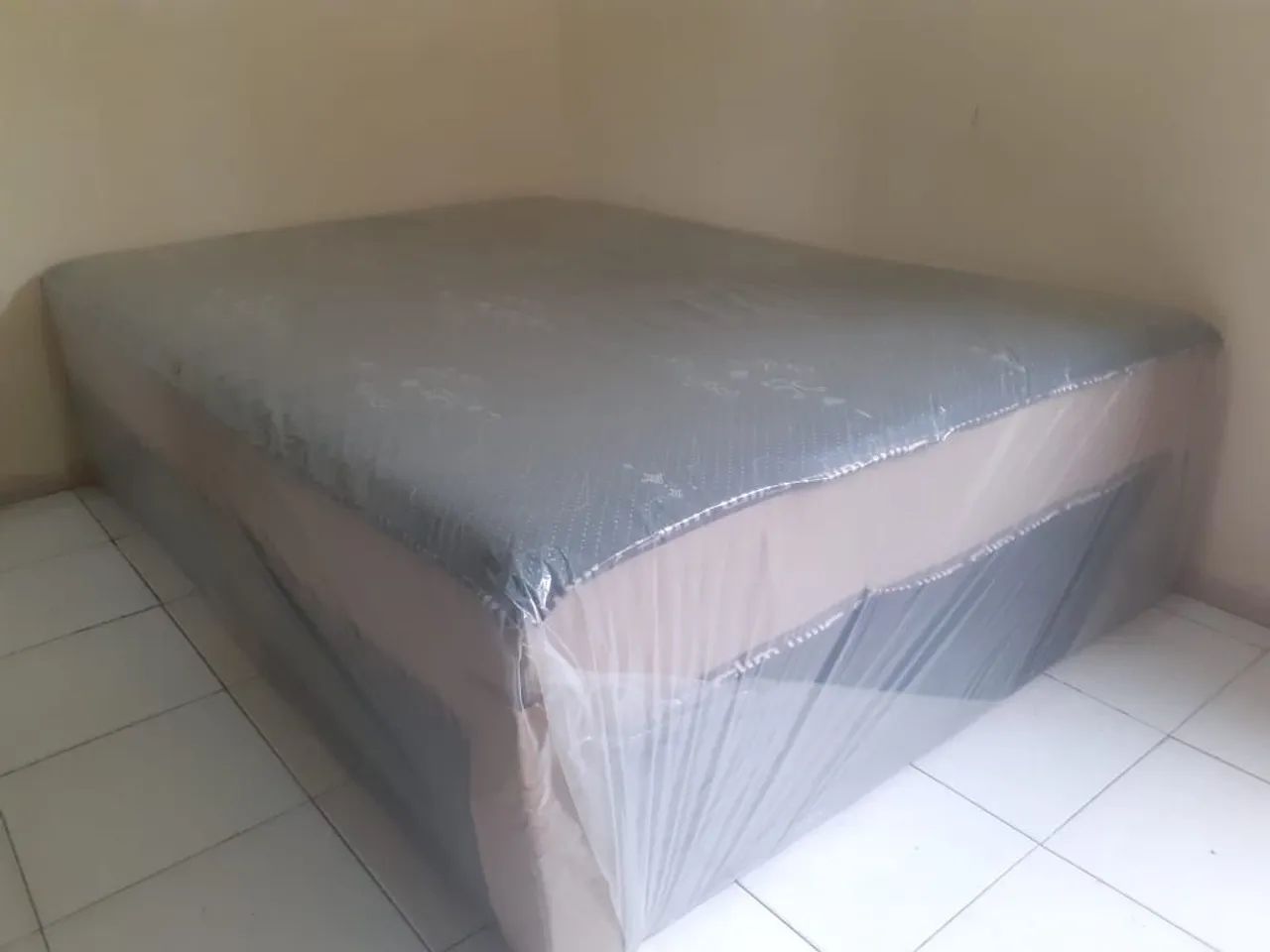 Cama box casal auto luxo 