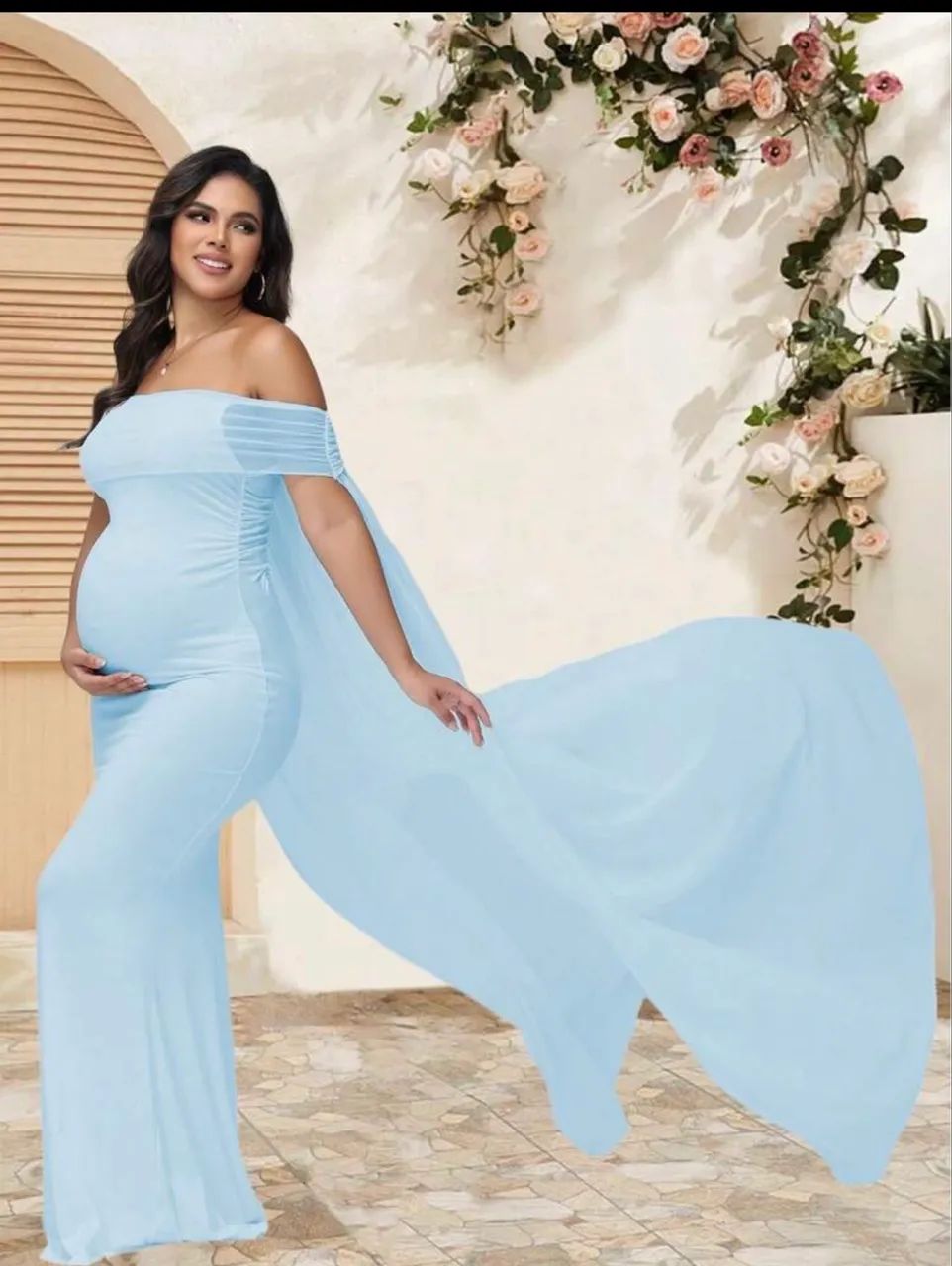 Vestido pra ensaio gestante  - Foto 3
