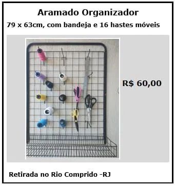 Aramado organizador 