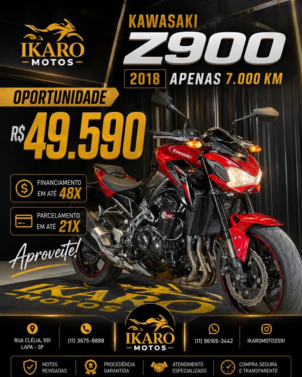 Z 900 - EXCLUSIVA