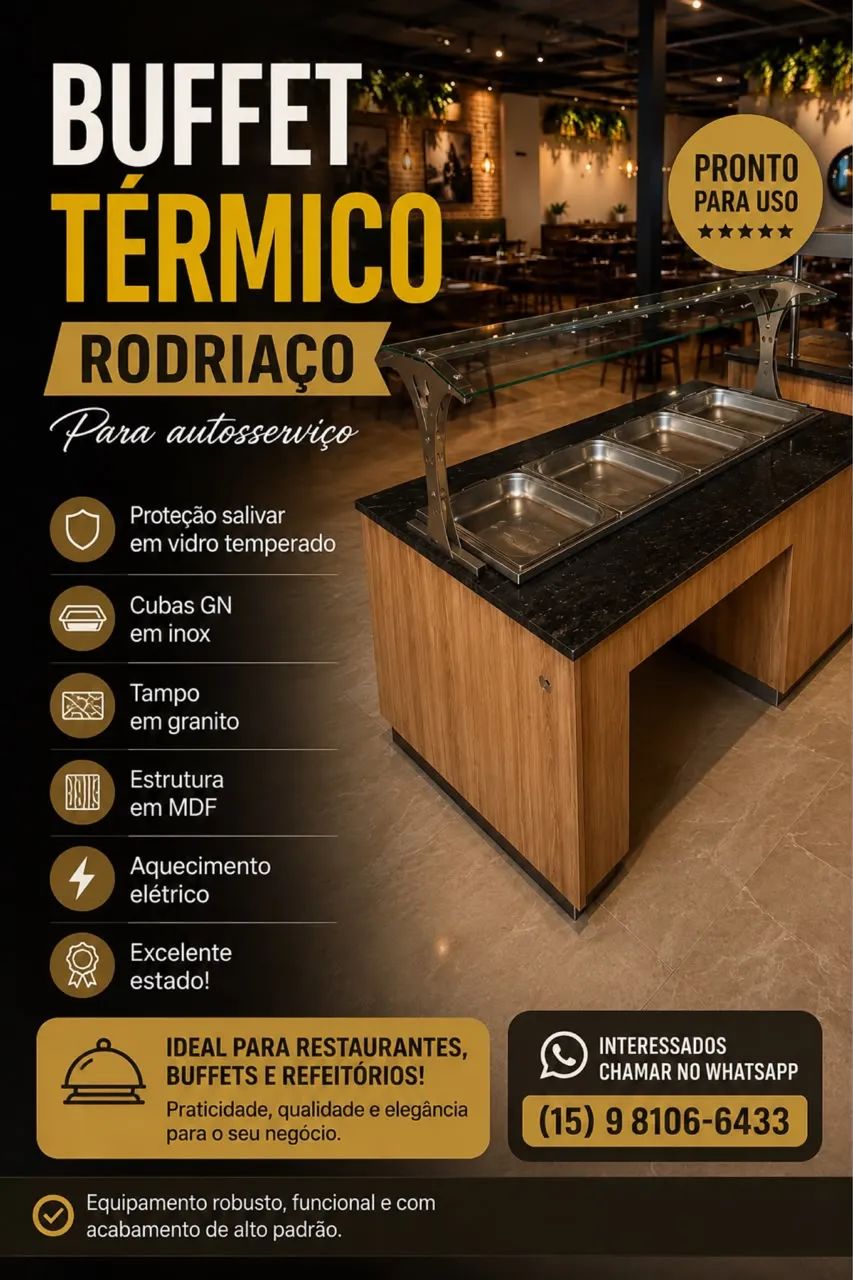 Rampa de Buffet para restaurante 