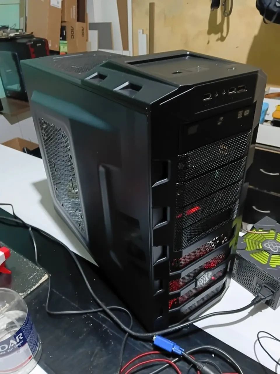 gabinete gamer cooler master HAF 922 - Foto 3