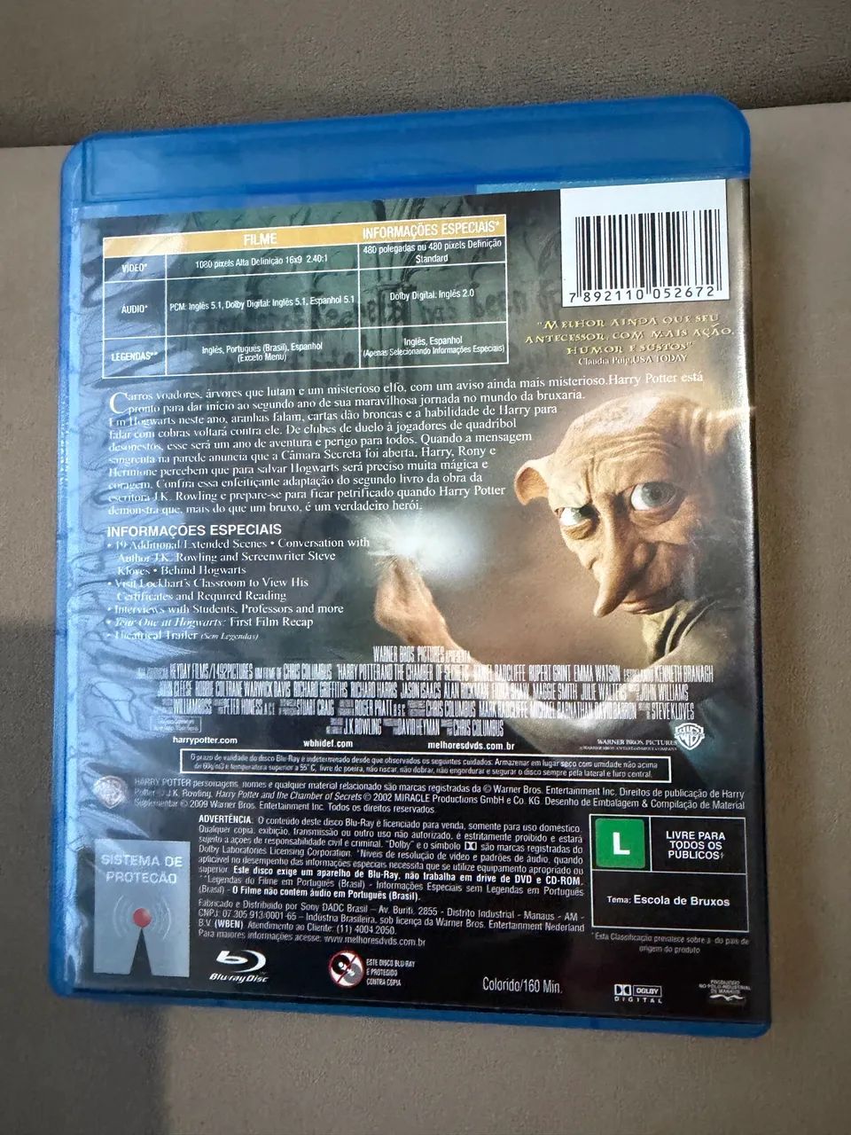 bluray harry potter e a camera secreta  - Foto 3