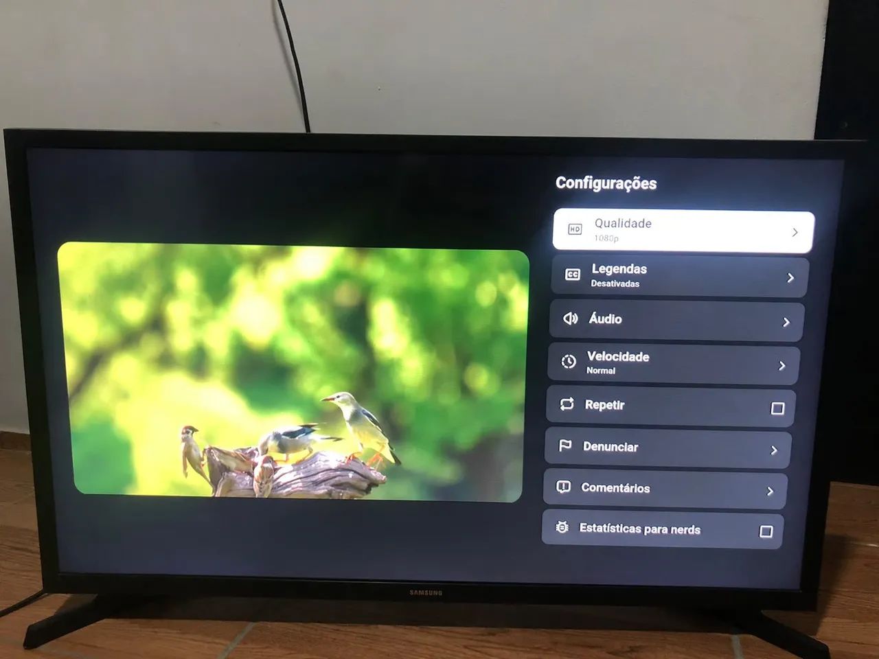 TV Samsung smart tizem 32 polegadas muito nova imagem perfeita  - Foto 4
