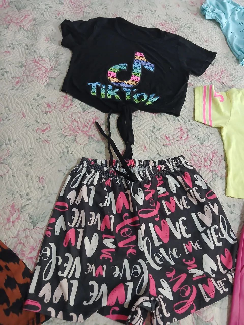 Lote roupas meninas numeração 8 - Foto 3