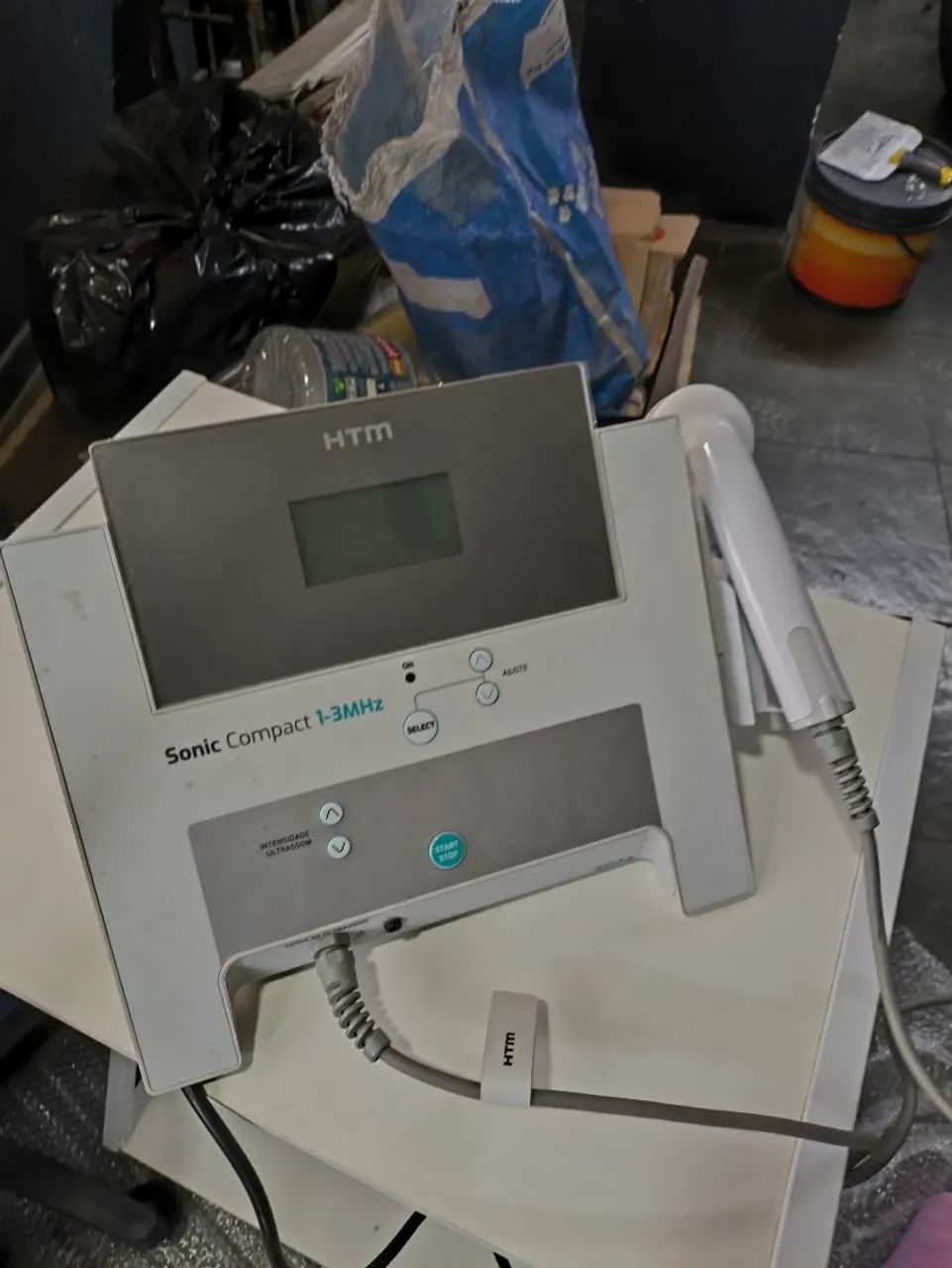 Aparelho ultrassom htm pós cirurgico