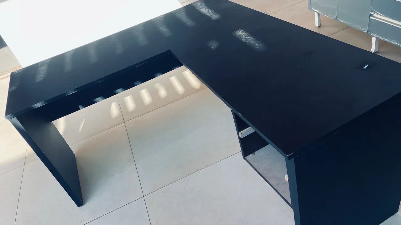 Mesa em L para escritorio - Foto 3
