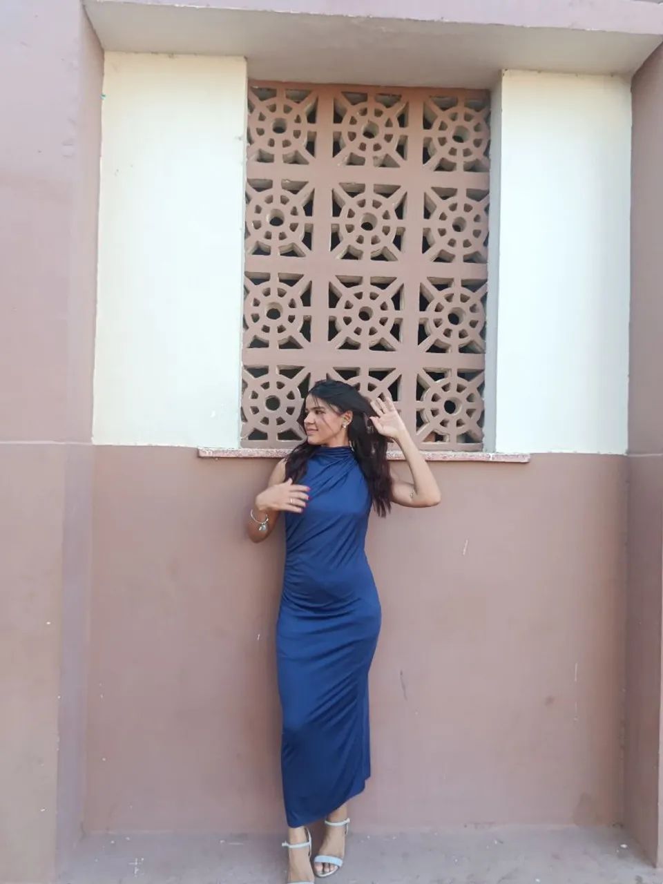 Vestido MIDI azul  - Foto 3