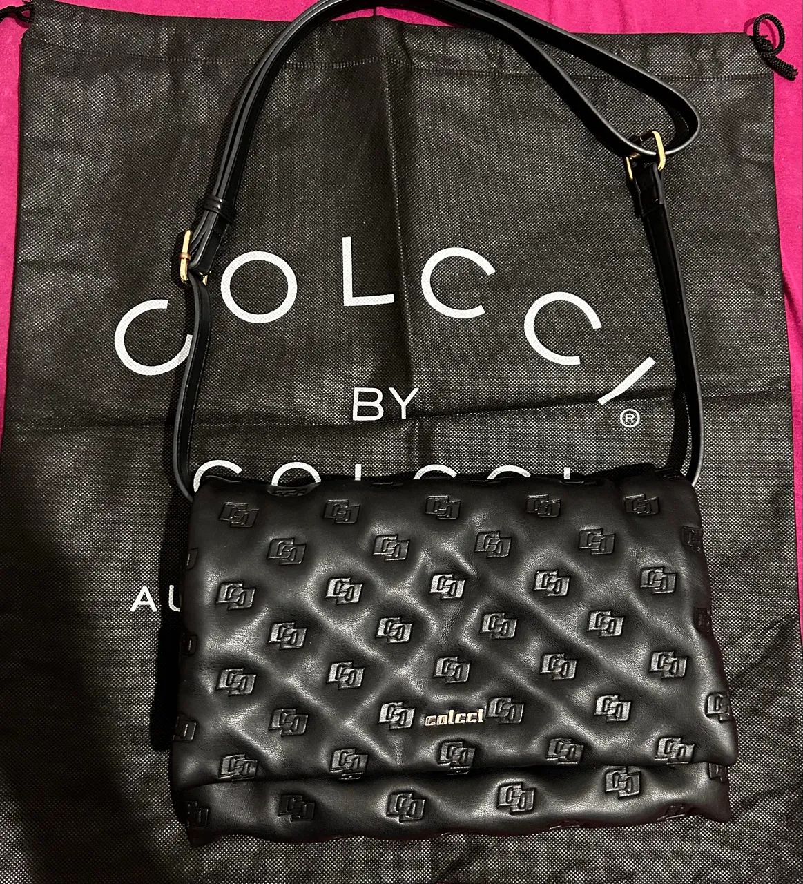 Bolsa colcci couro