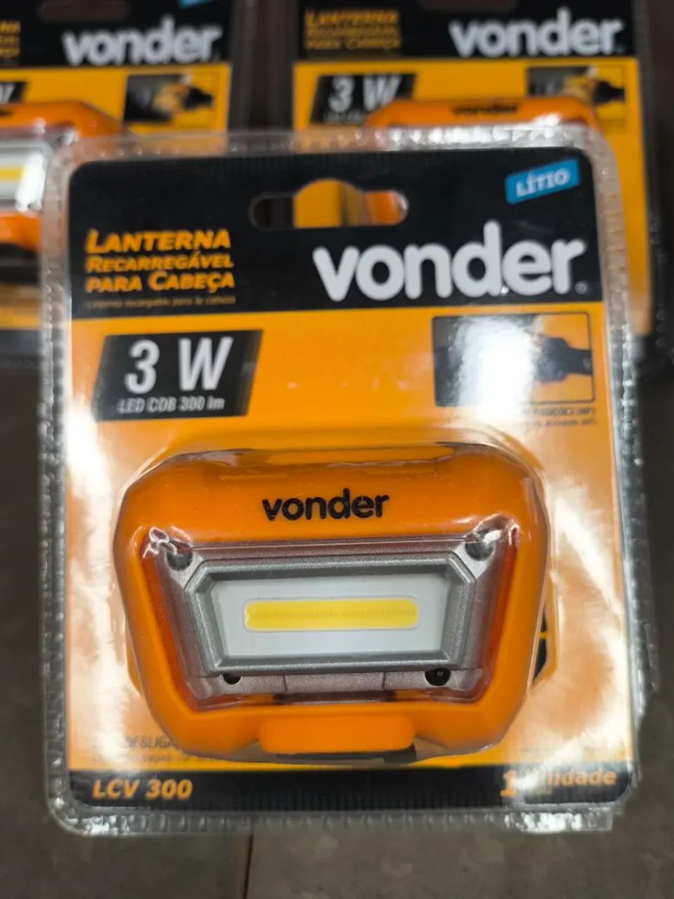 Lanterna de cabeça vonder