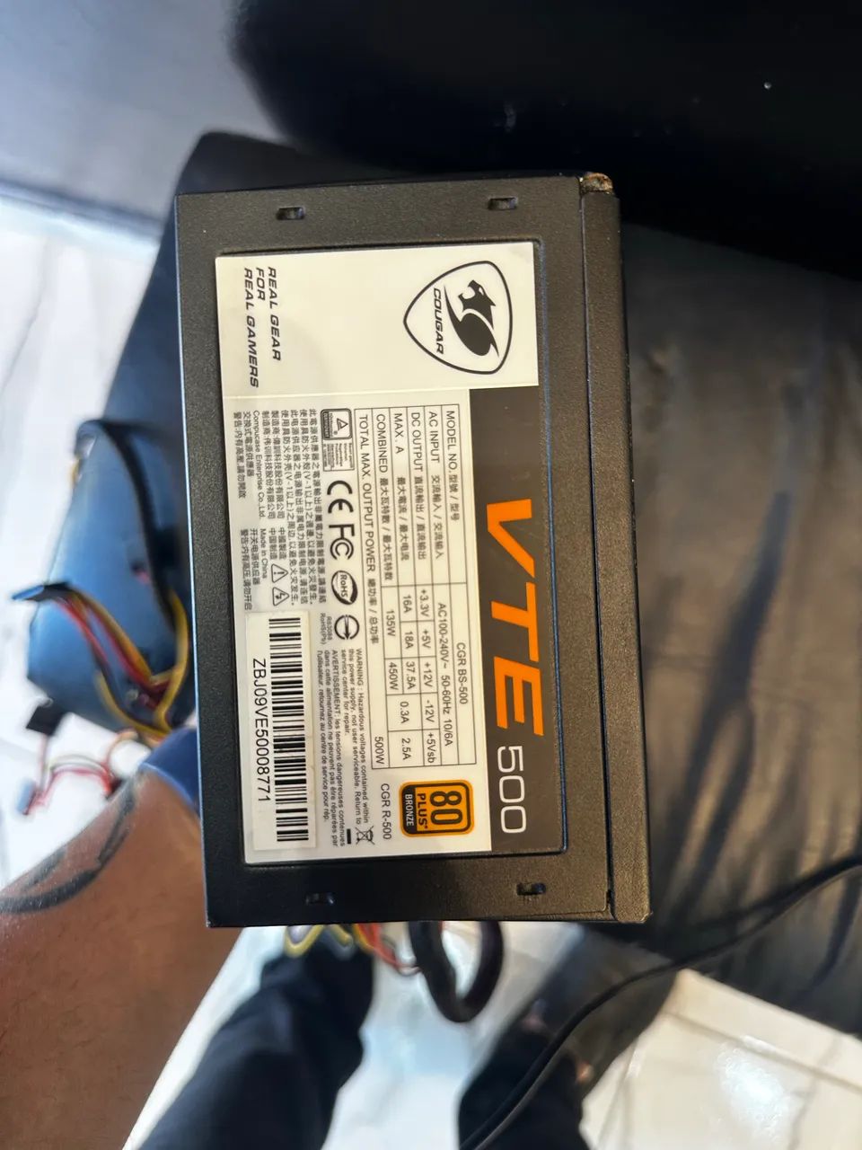 Fonte 80plus bronze 