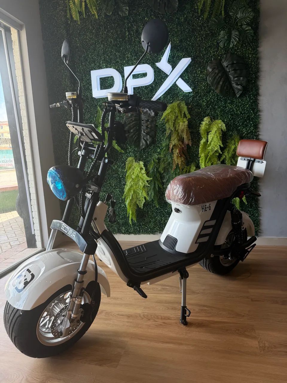 Scooter elétrica HE6  1000w pneu largo  - Foto 4