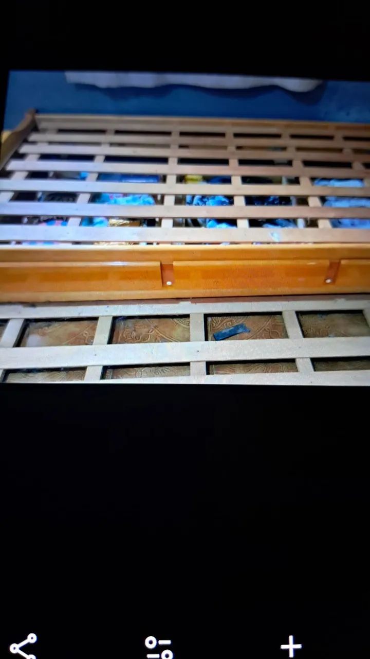 Cama bicama em madeira com gavetas - Foto 2