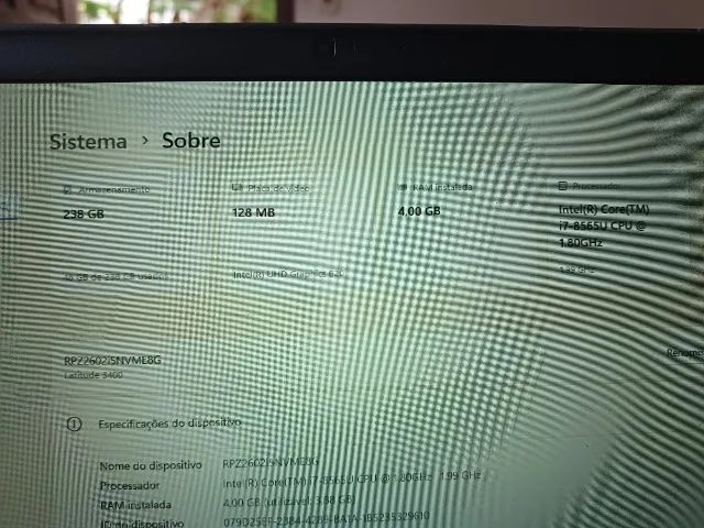 notebook Dell I7 8 geração - Foto 5