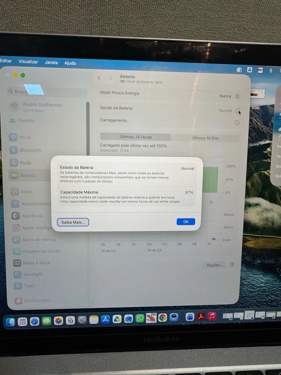 MAC BOOK AIR M1 8GB RAM 256 GB SSD 13,3 POLEGADAS  - Foto 4