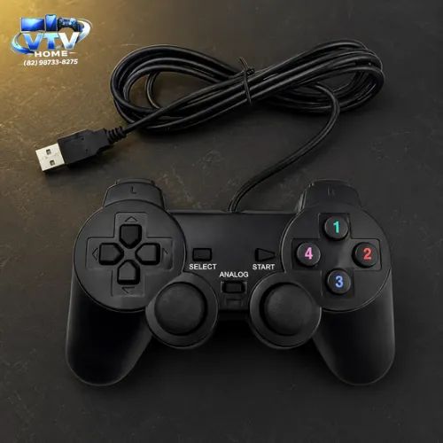 Controle Para PC Gamer USB + Entrega Grátis  - Foto 2