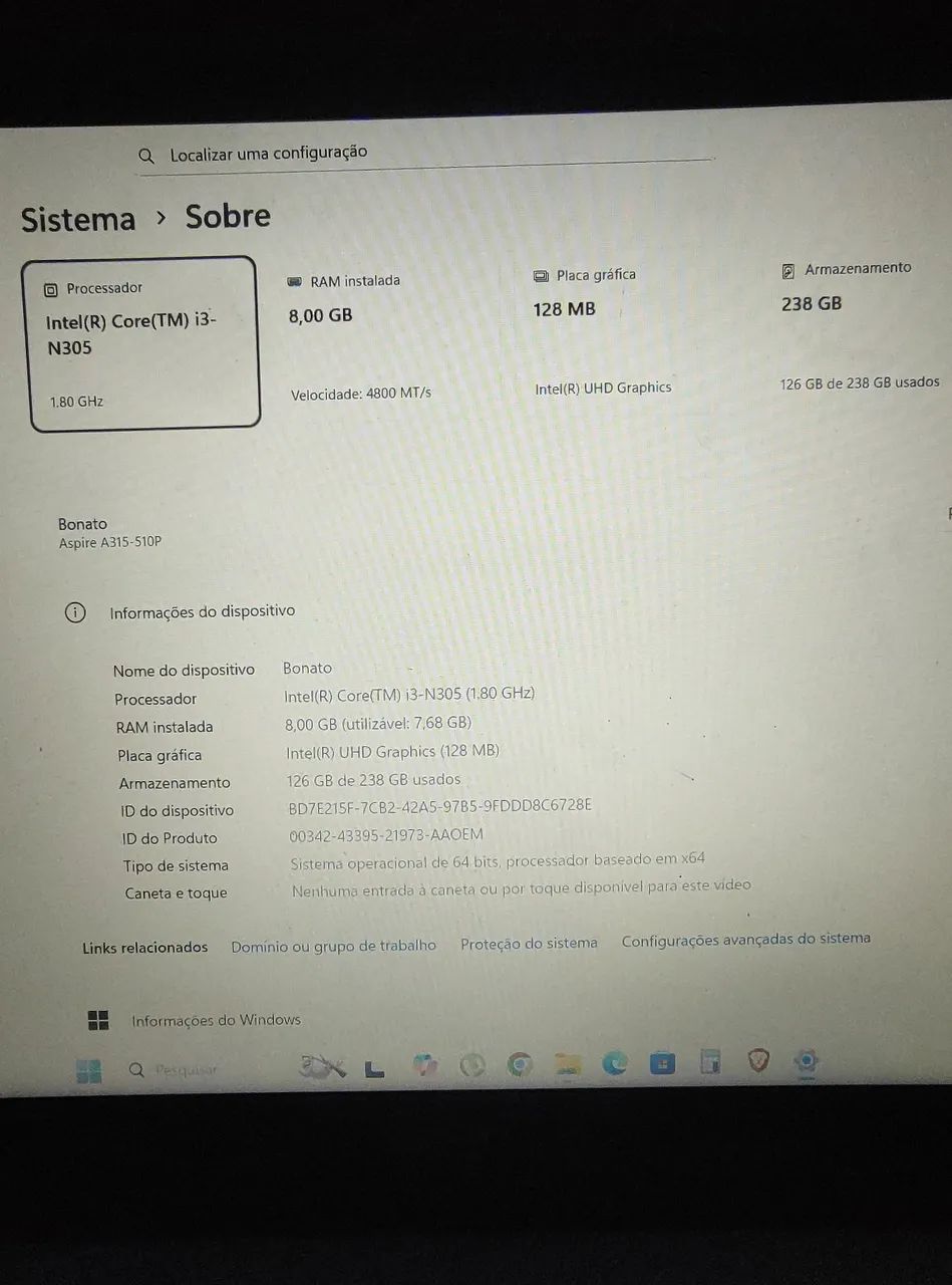 Notebook Acer Aspire 3 15 - Foto 4