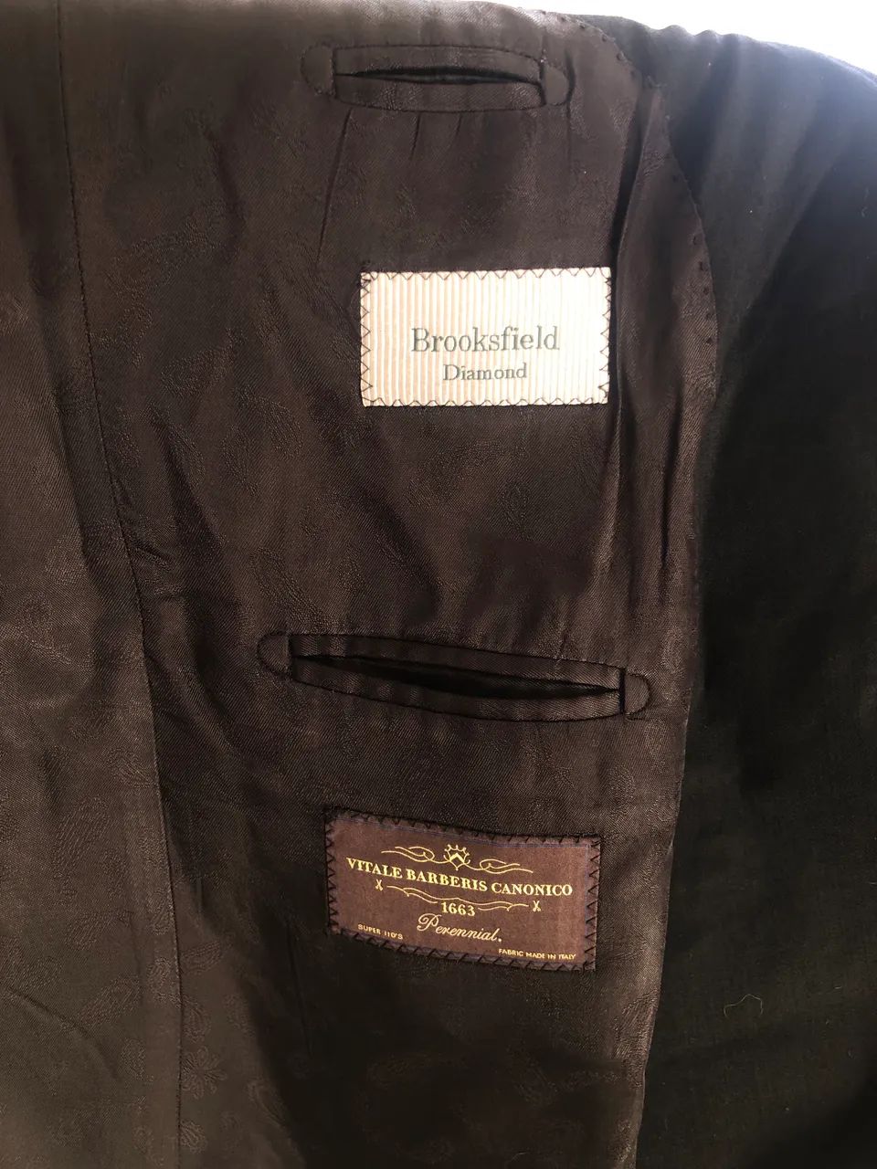 Terno Preto Brooksfield Original 