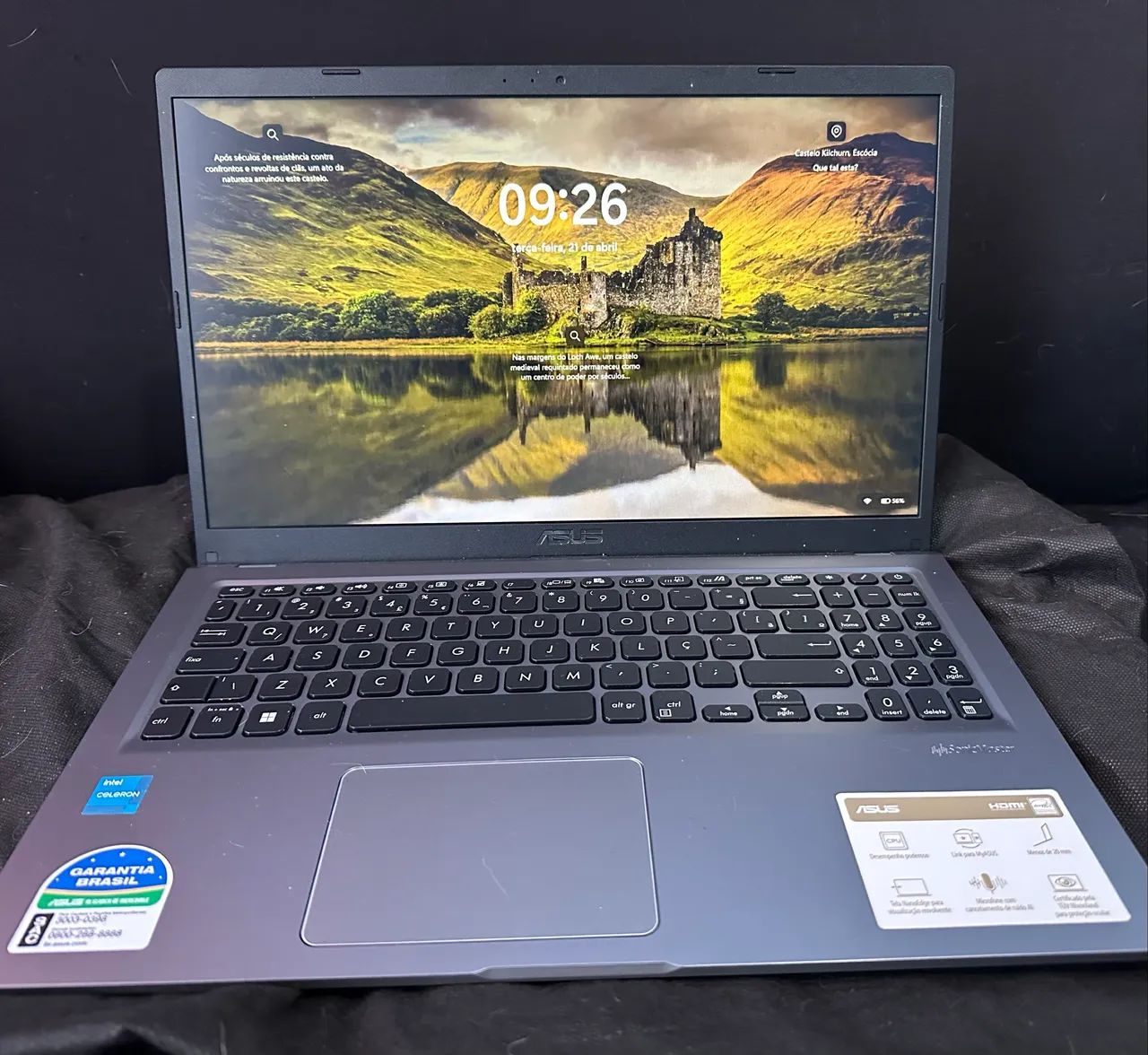ASUS VivoBook Intel Celeron 4GB SSD 119GB - Ótimo Estado - Foto 2