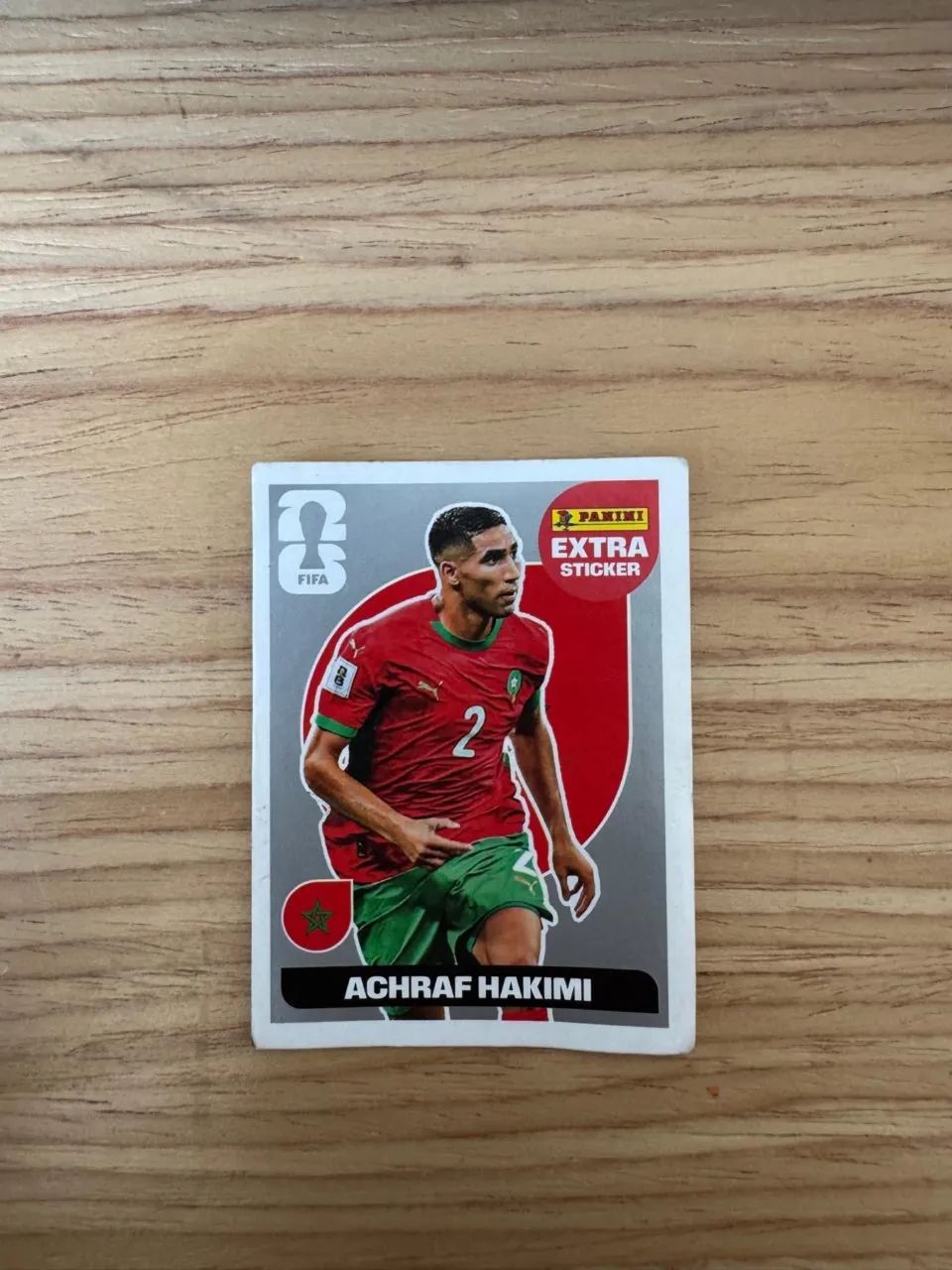 Figurinha Hakimi prata