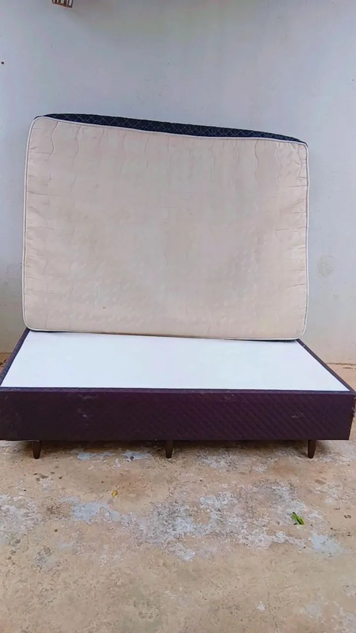 Cama box colchão de mola - Foto 4