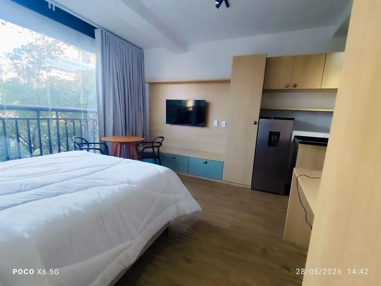 Studio para locação prox. ao metro Mobiliado 24 m² - Foto 3