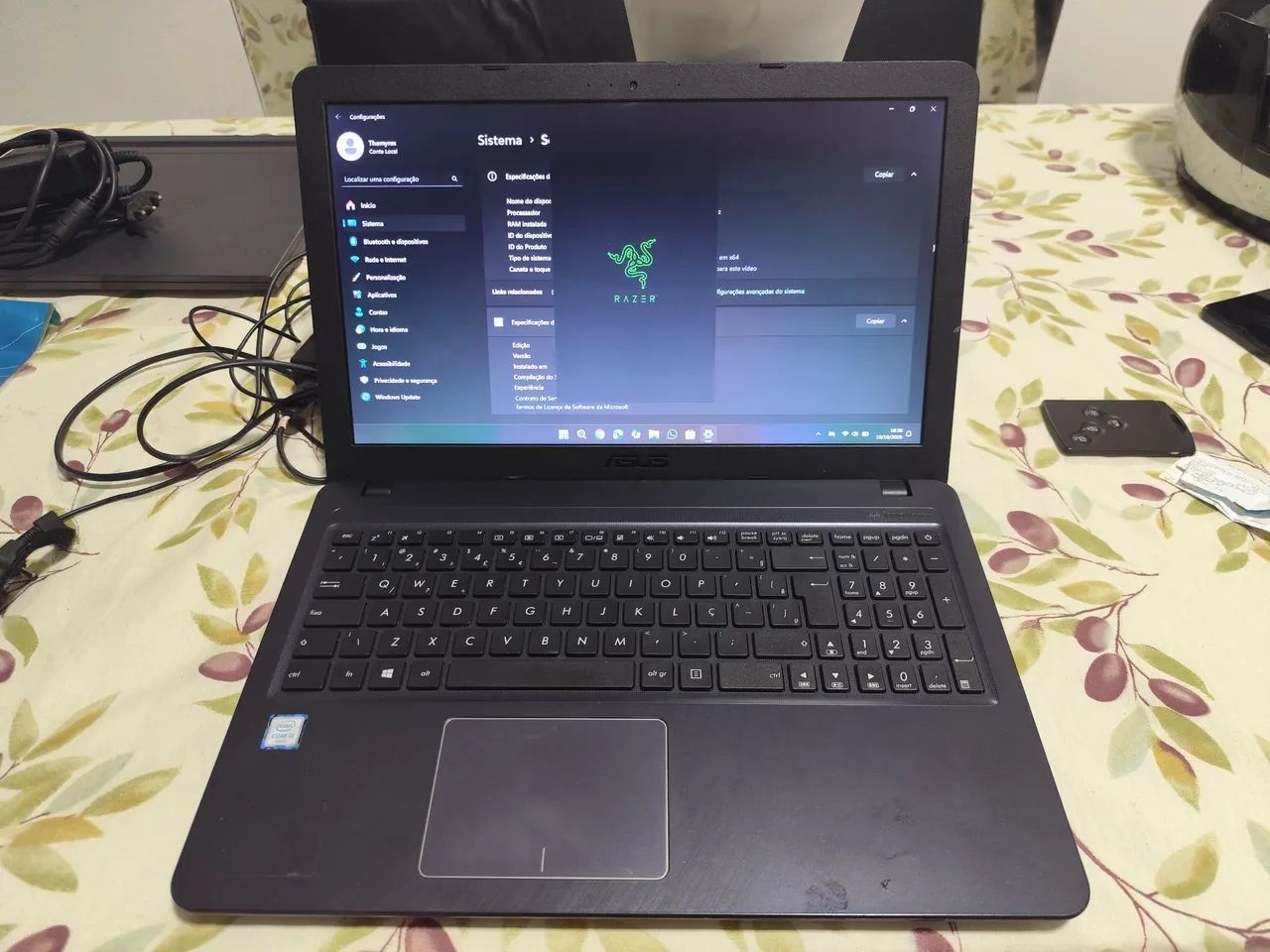 Notebook ASUS