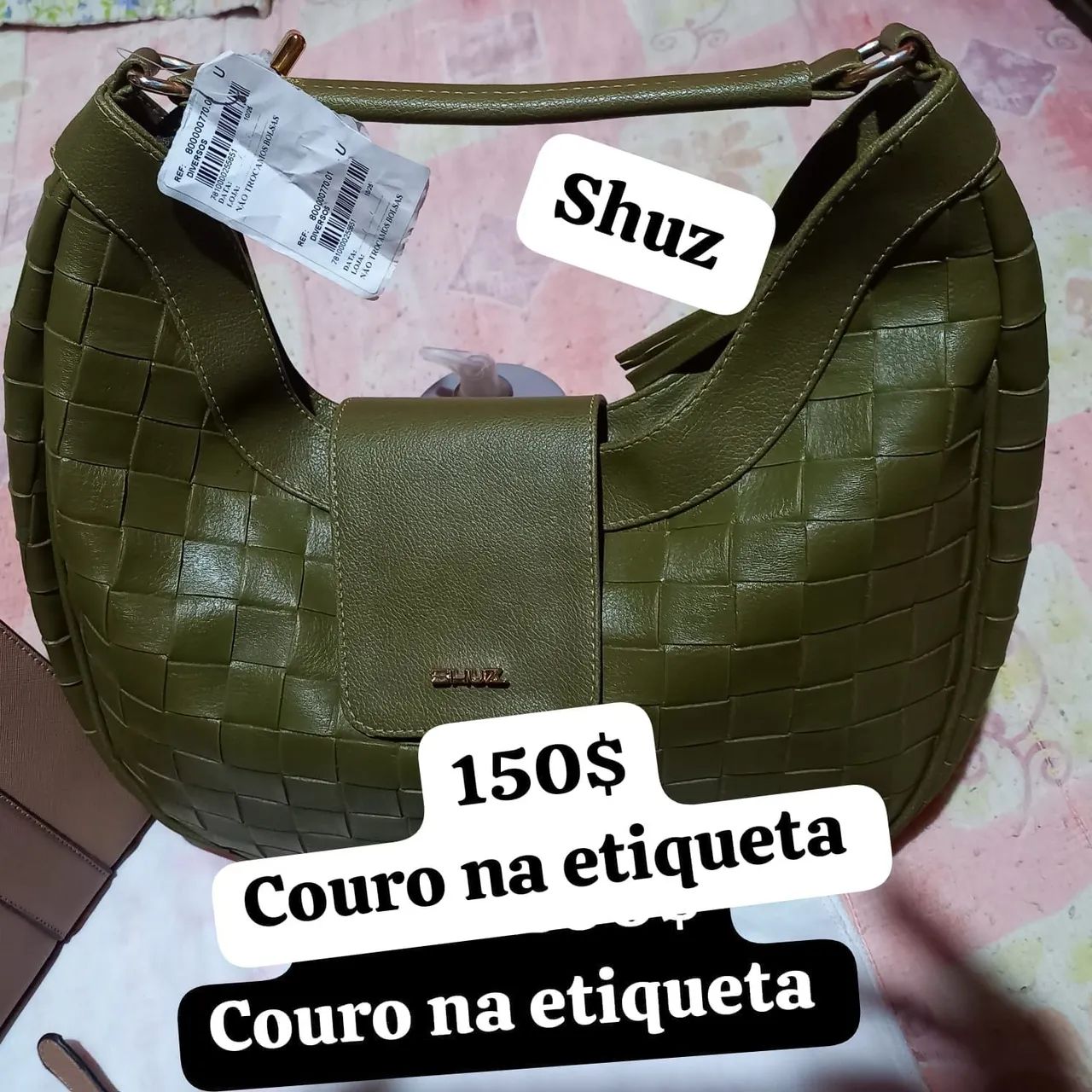 Bolsa de couro shuz 