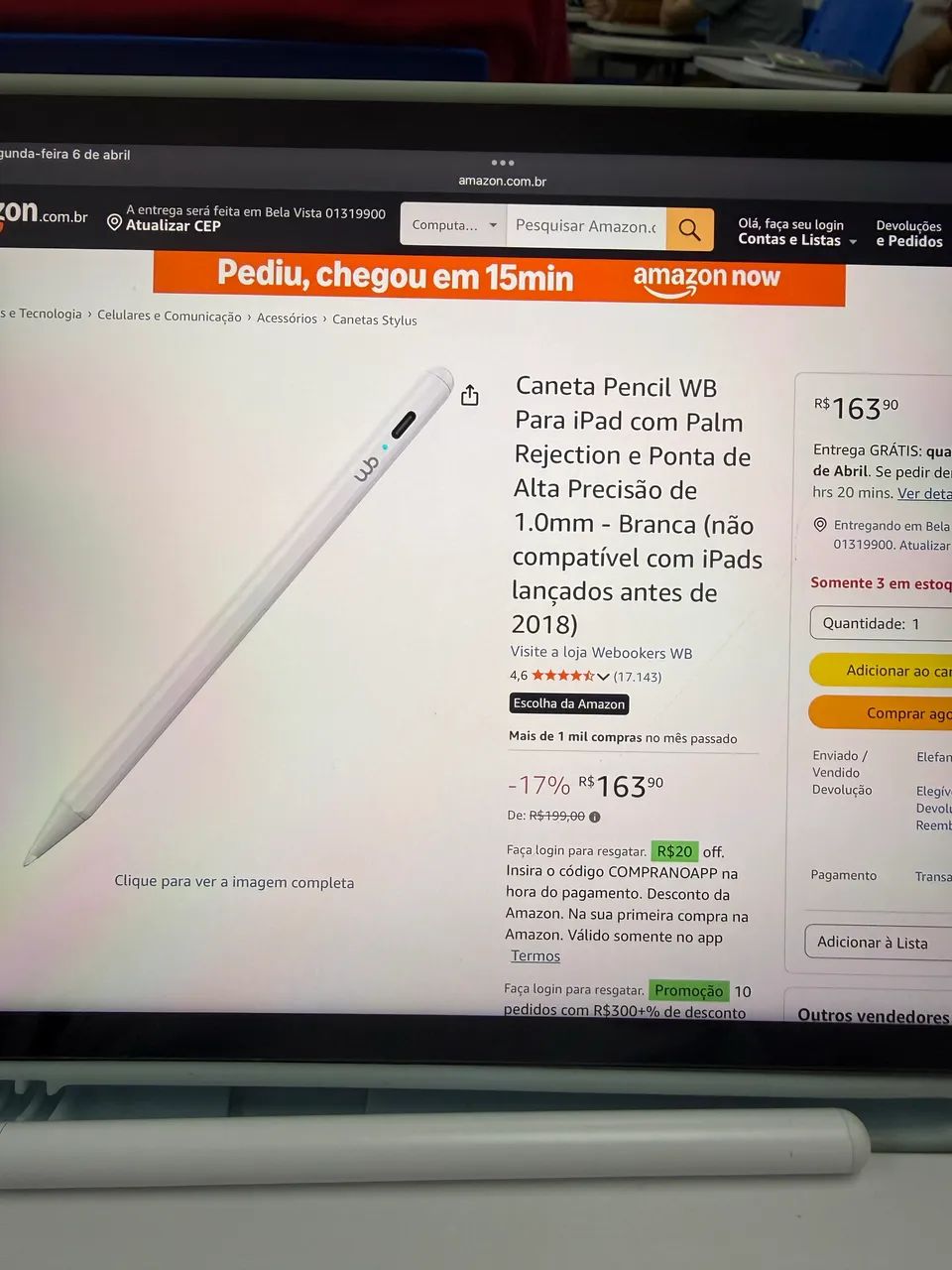 iPad Apple 9a geração 10,2 64gb cinza espacial - Foto 3