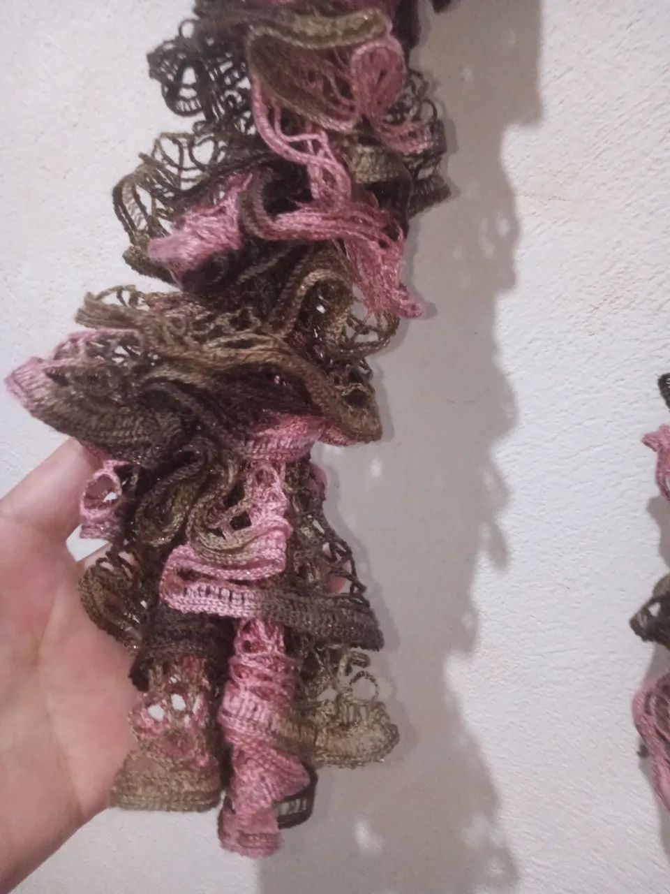 Echarpe de Crochê Feminina  - Foto 3