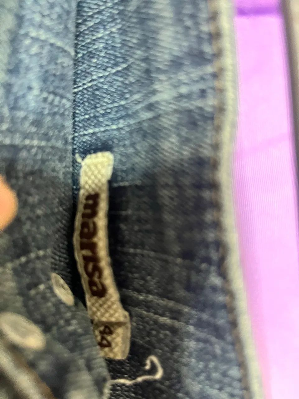 Saia jeans Marisa cós largo com passantes - Foto 3