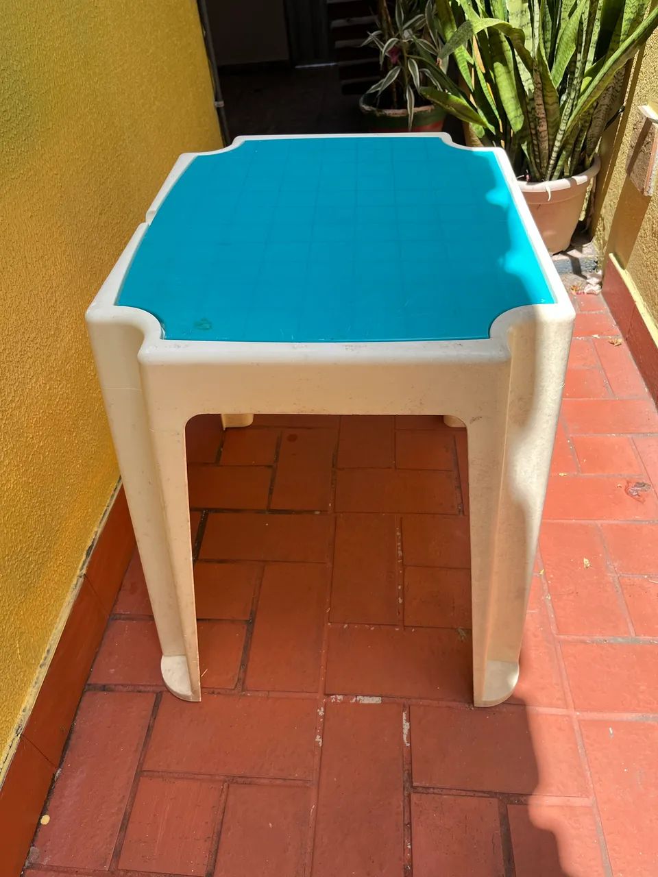 Mesa Infantil Tramontina Versa Azul e Branca - Foto 4