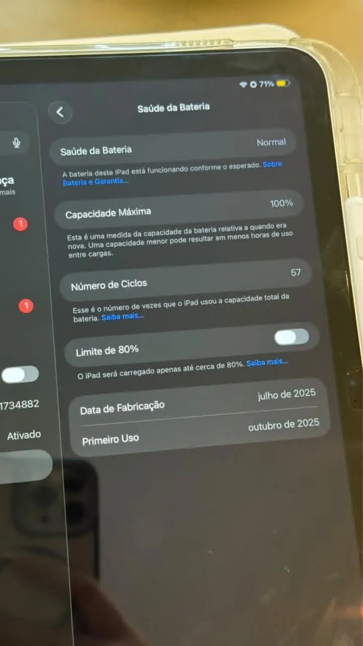 iPad 11 - 128 Gb - Bateria 100% , 57 Ciclos! Zero - Foto 2