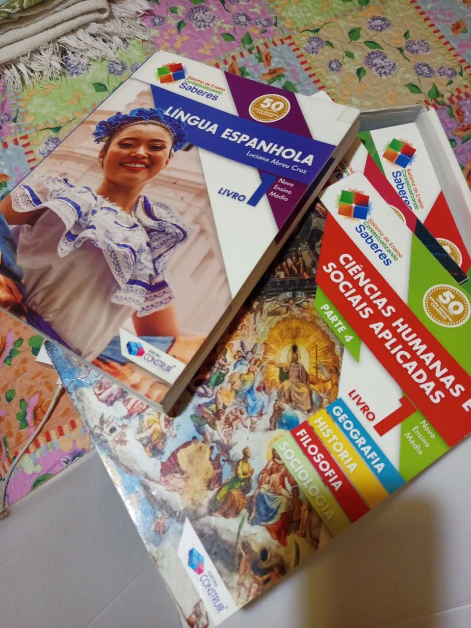 Livros Contextualizando Saberes 1º ano do Ensino Médio  - Foto 2