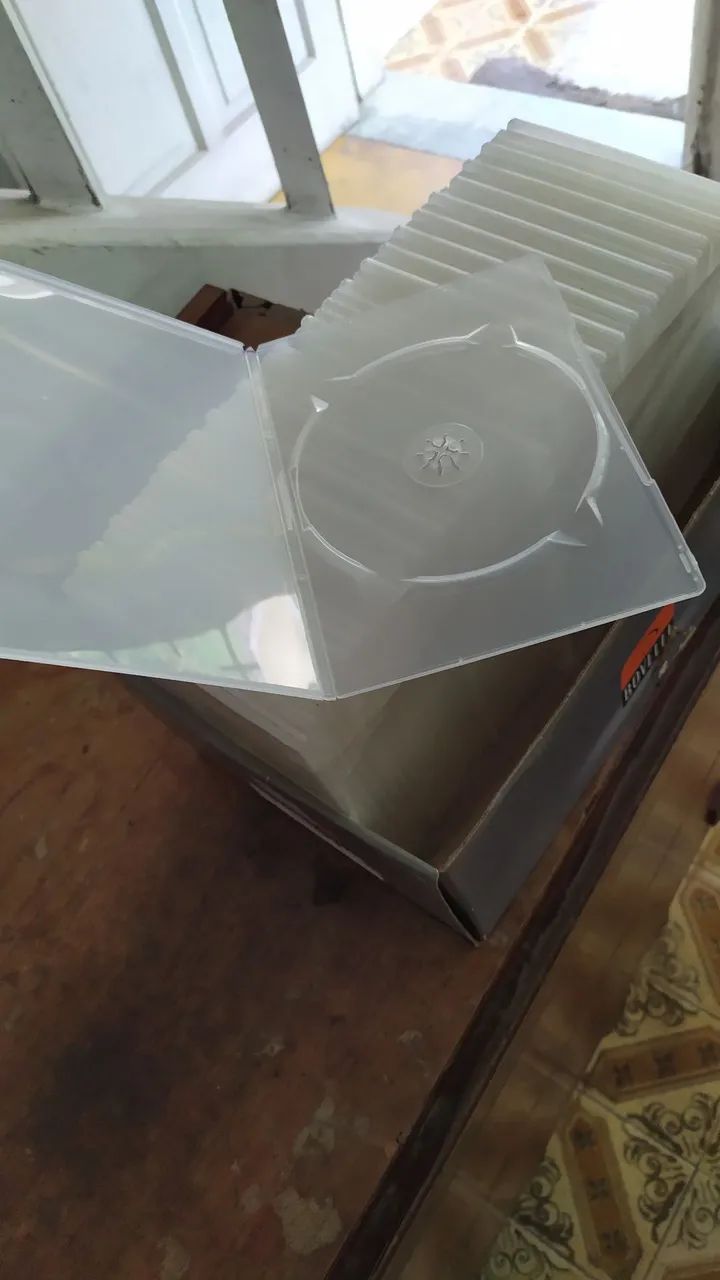 Capinha de dvd
