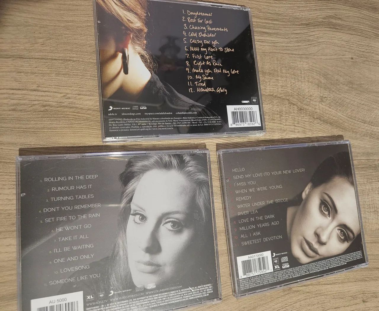 KIT CDs Adele 19 / 21 / 25 Otimo Estado deslacrado - Foto 4