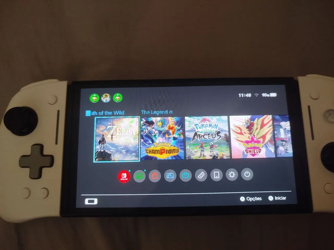Nintendo Switch OLED desbloqueado + extras 