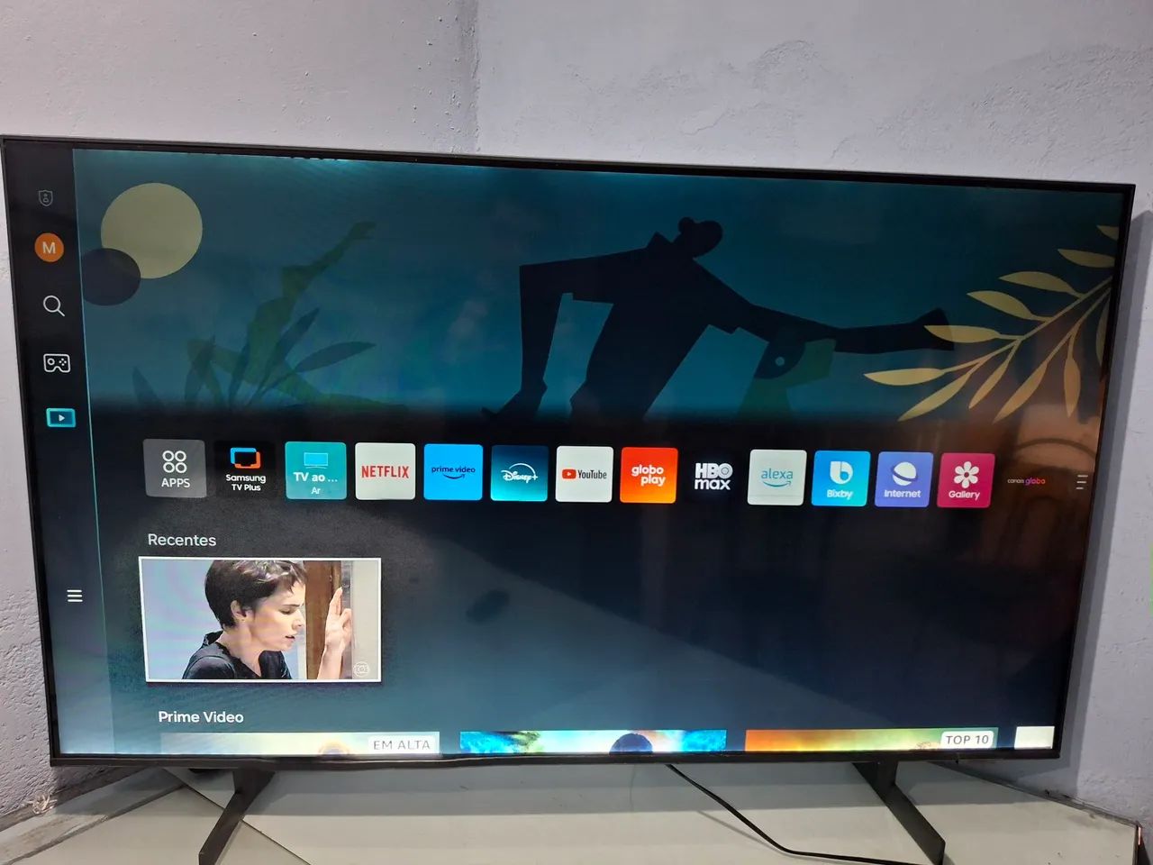 Tv smart 4k 50" comando de soz samsung 