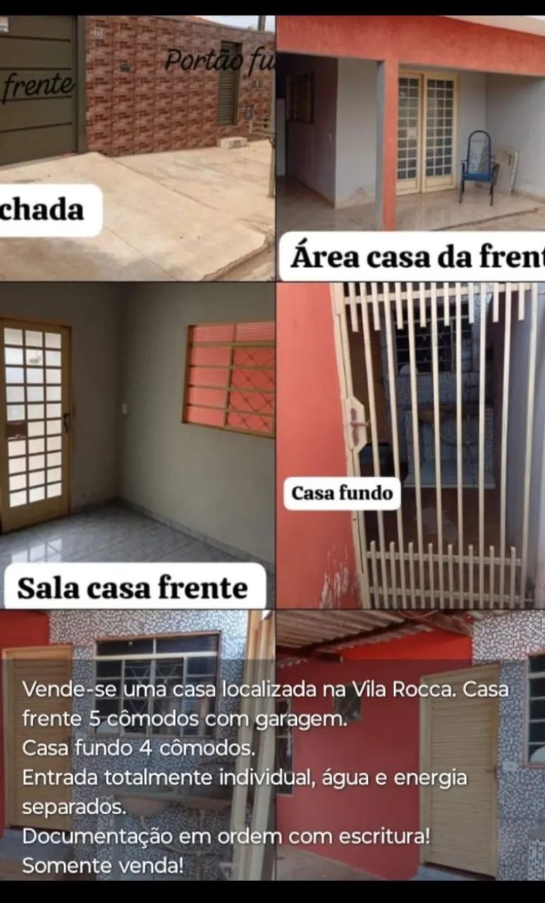 Casa a venda Villa Rocca 