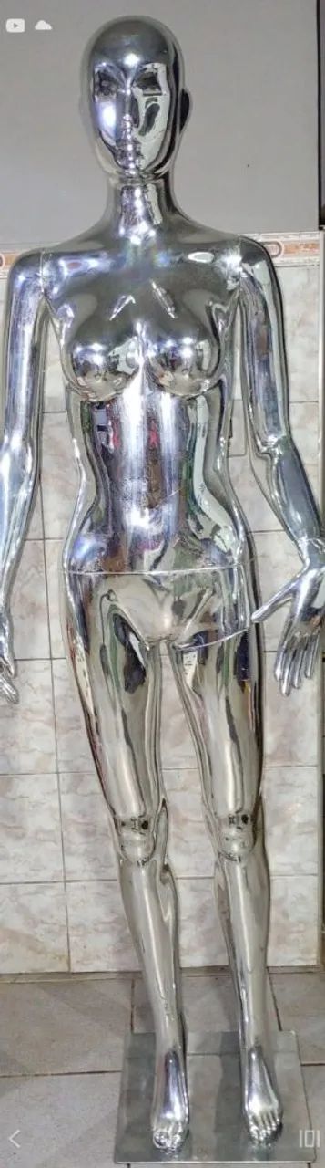 Manequins Cromado com suporte inox Equipacenter 
